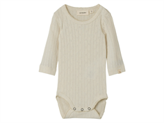 Lil Atelier turtledove bodysuit